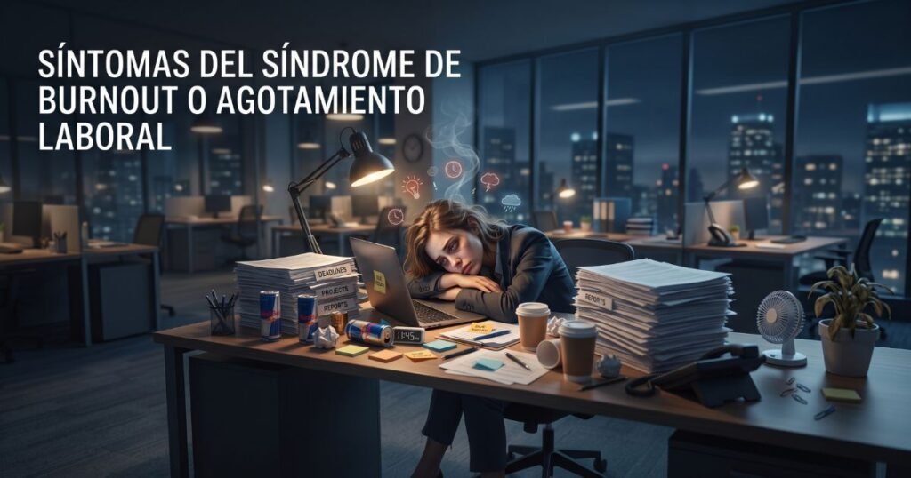 Síntomas del Síndrome de Burnout o Agotamiento Laboral