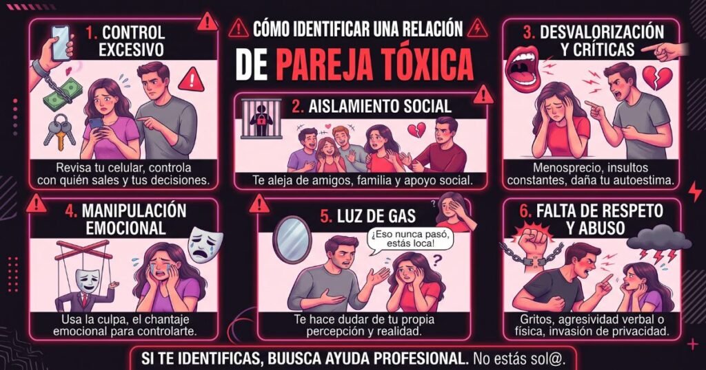 Cómo Identificar una Relación de Pareja Tóxica